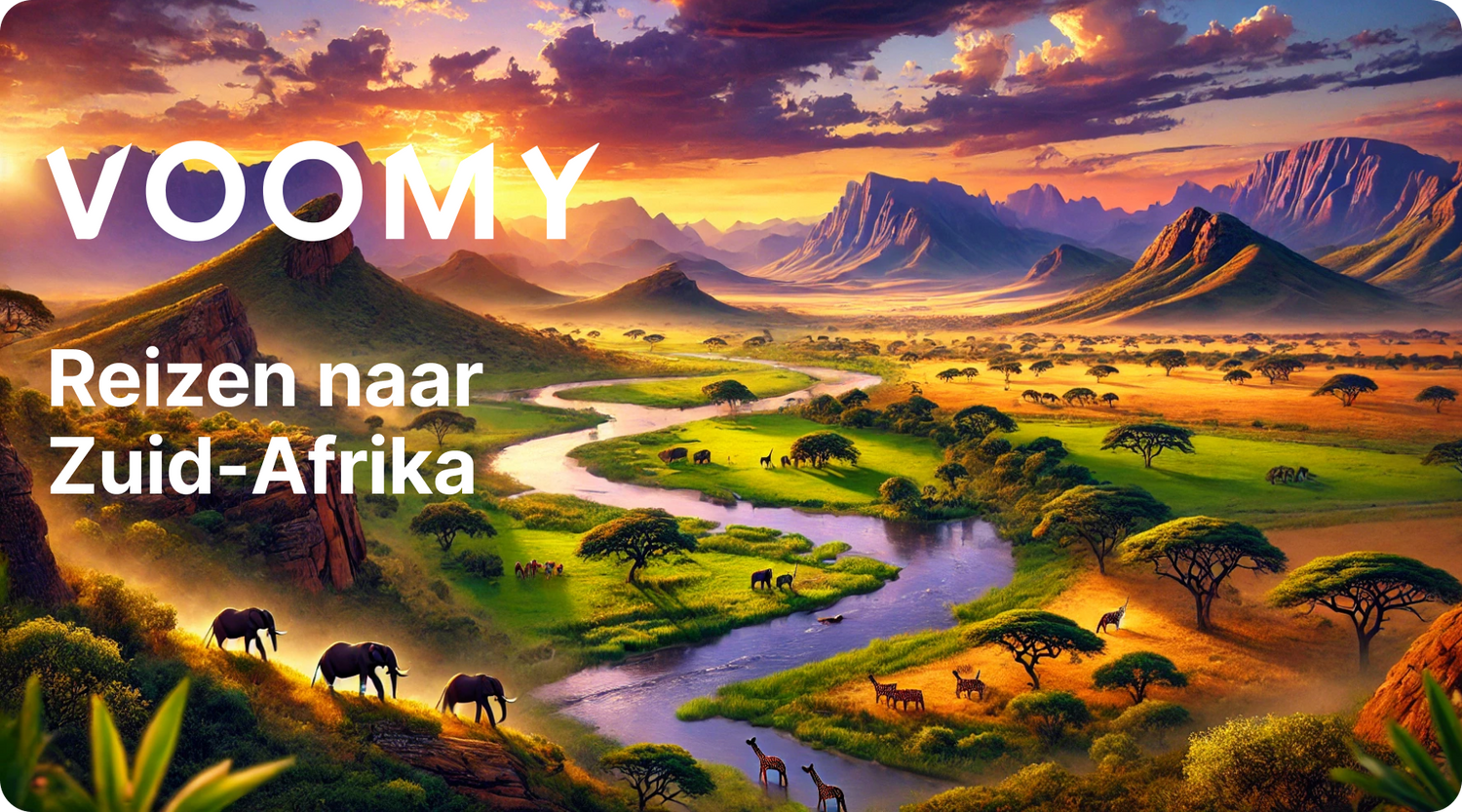 Voomy Blog Reizen naar Zuid-Afrika
