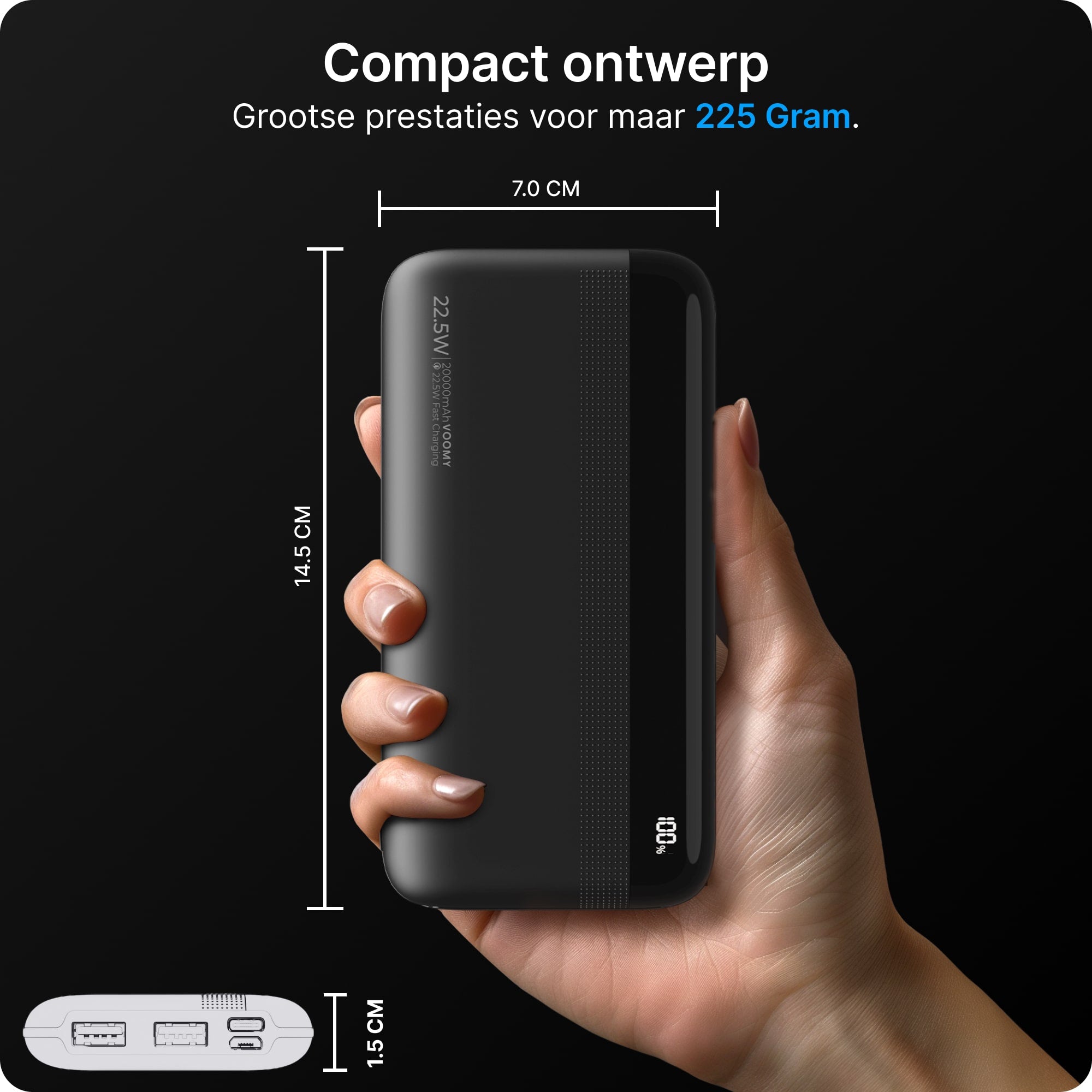 Powerbank, Powerbank 10000 mAh, kleine powerbank, Powerbank Iphone, Powerbank Samsung, Iphone powerbank, Powerbank kopen
