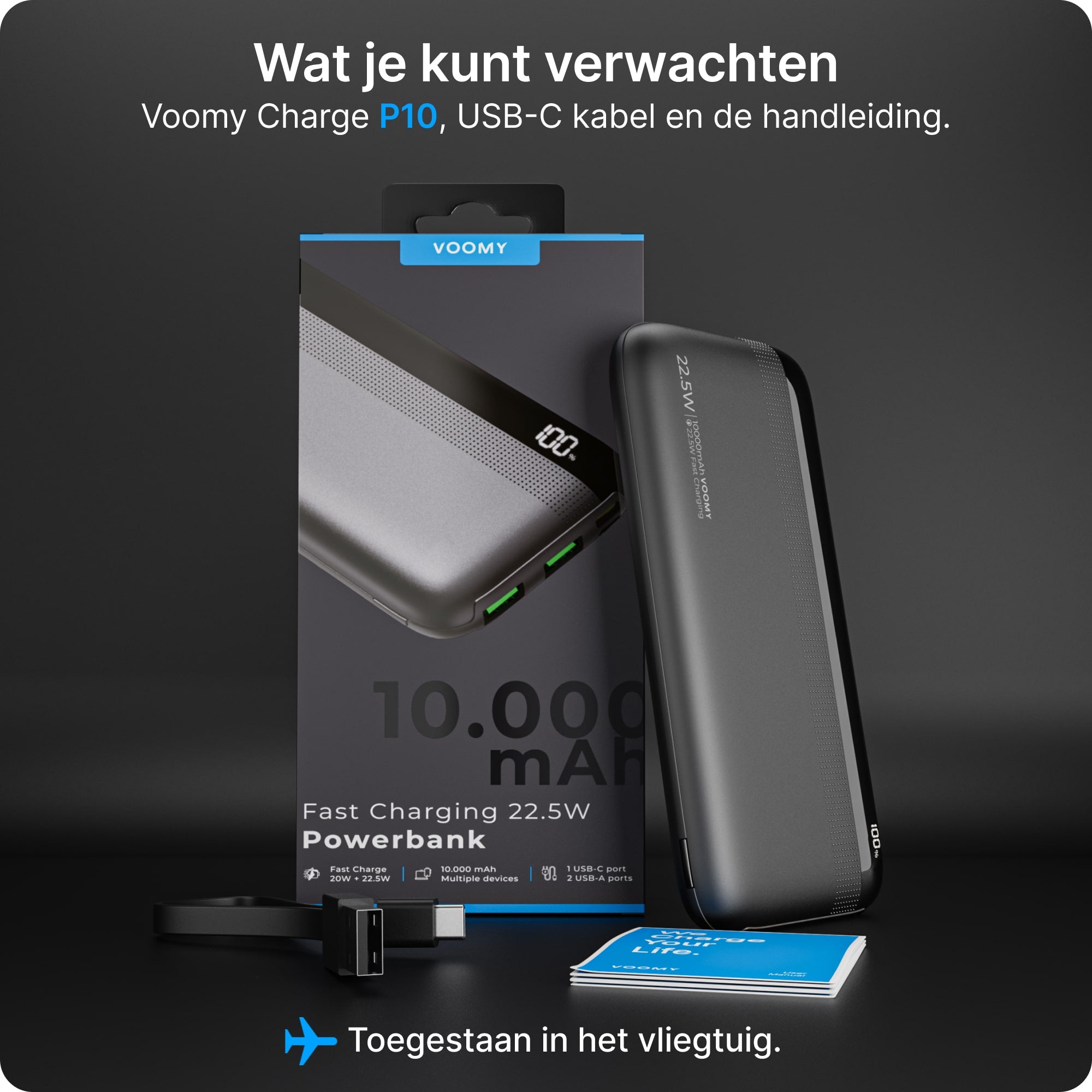 Powerbank, Powerbank 10000 mAh, kleine powerbank, Powerbank Iphone, Powerbank Samsung, Iphone powerbank, Powerbank kopen