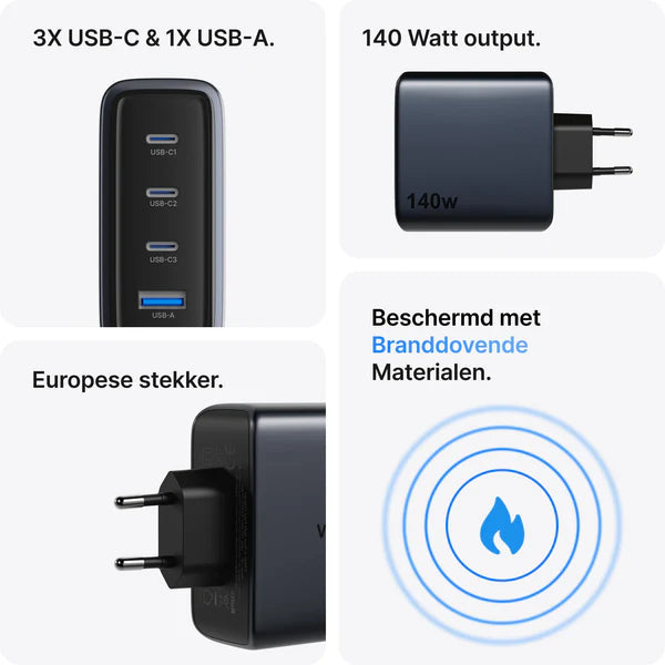 Voomy - Charge 140W Bundel
