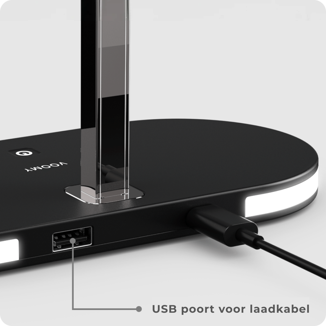 Voomy Wireless C5 - 5-in-1 Draadloze Oplader - Wireless Charger 15W