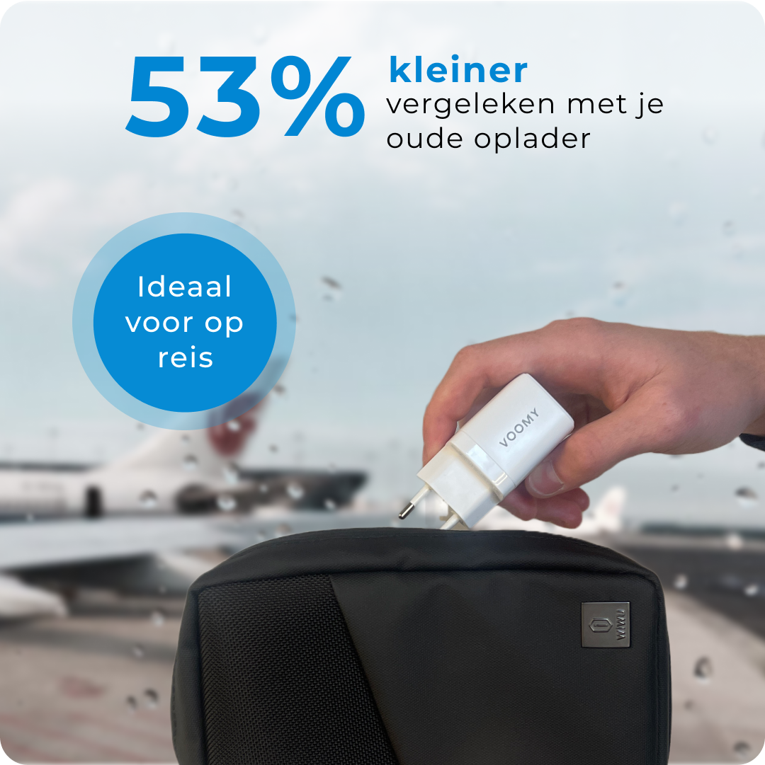 Snelladers iphone Voomy Charge M10 compact design