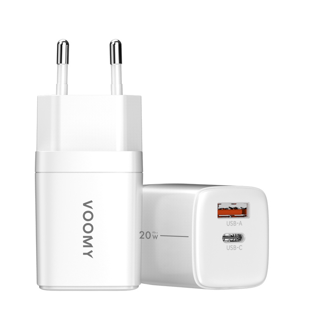 Oplader iPhone snellader Voomy
