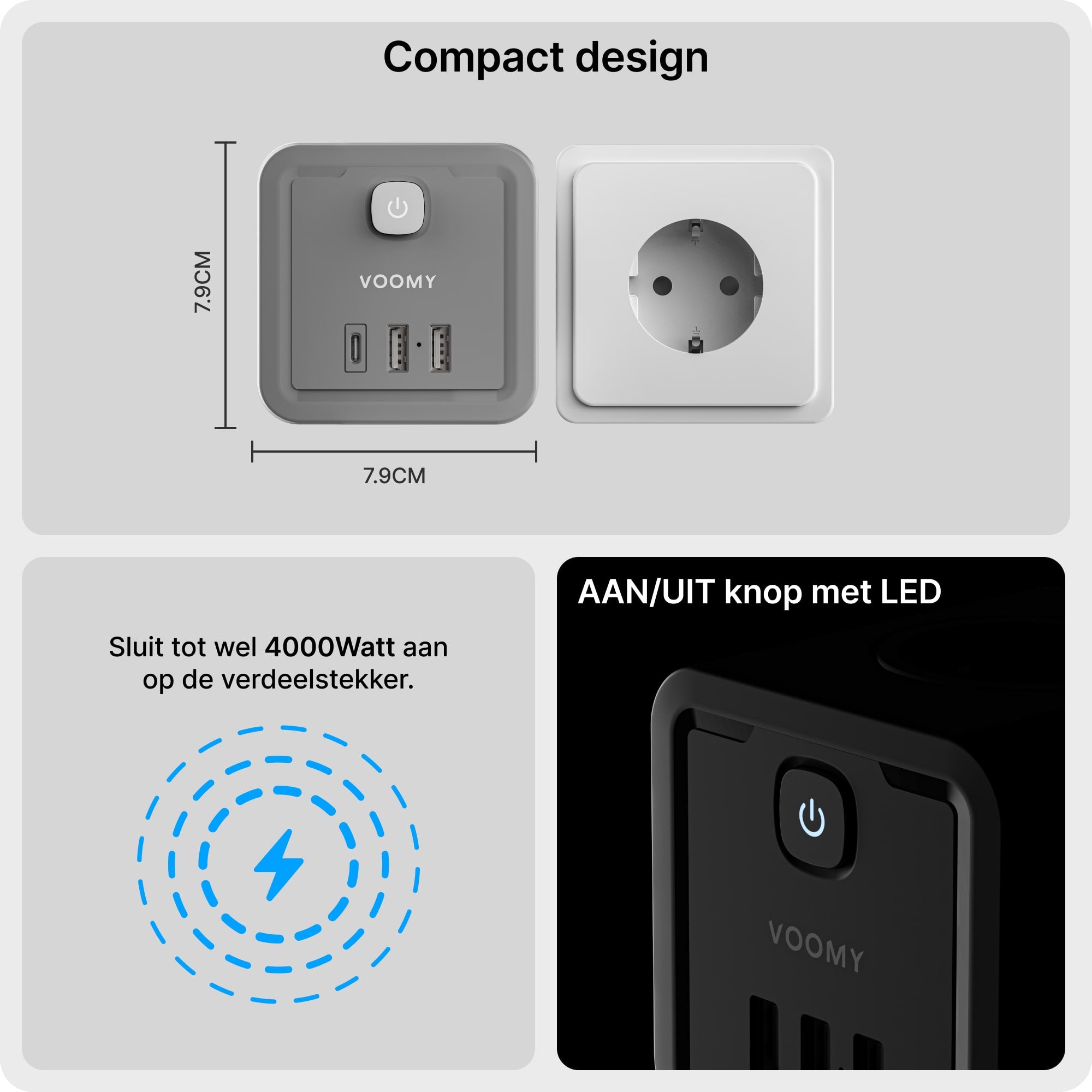 Verdeelstekker, verdeelstekker wit, usb verdeelstekker, verdeelstekker met schakelaar, verdeelstekker stopcontact, verdeelstekker 4 voudig, verdeelstekker usb