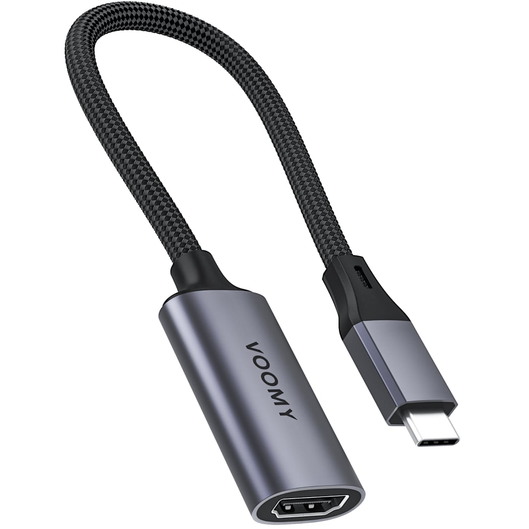 Voomy Connect C2 - USB C naar HDMI Adapter - 4K 60Hz