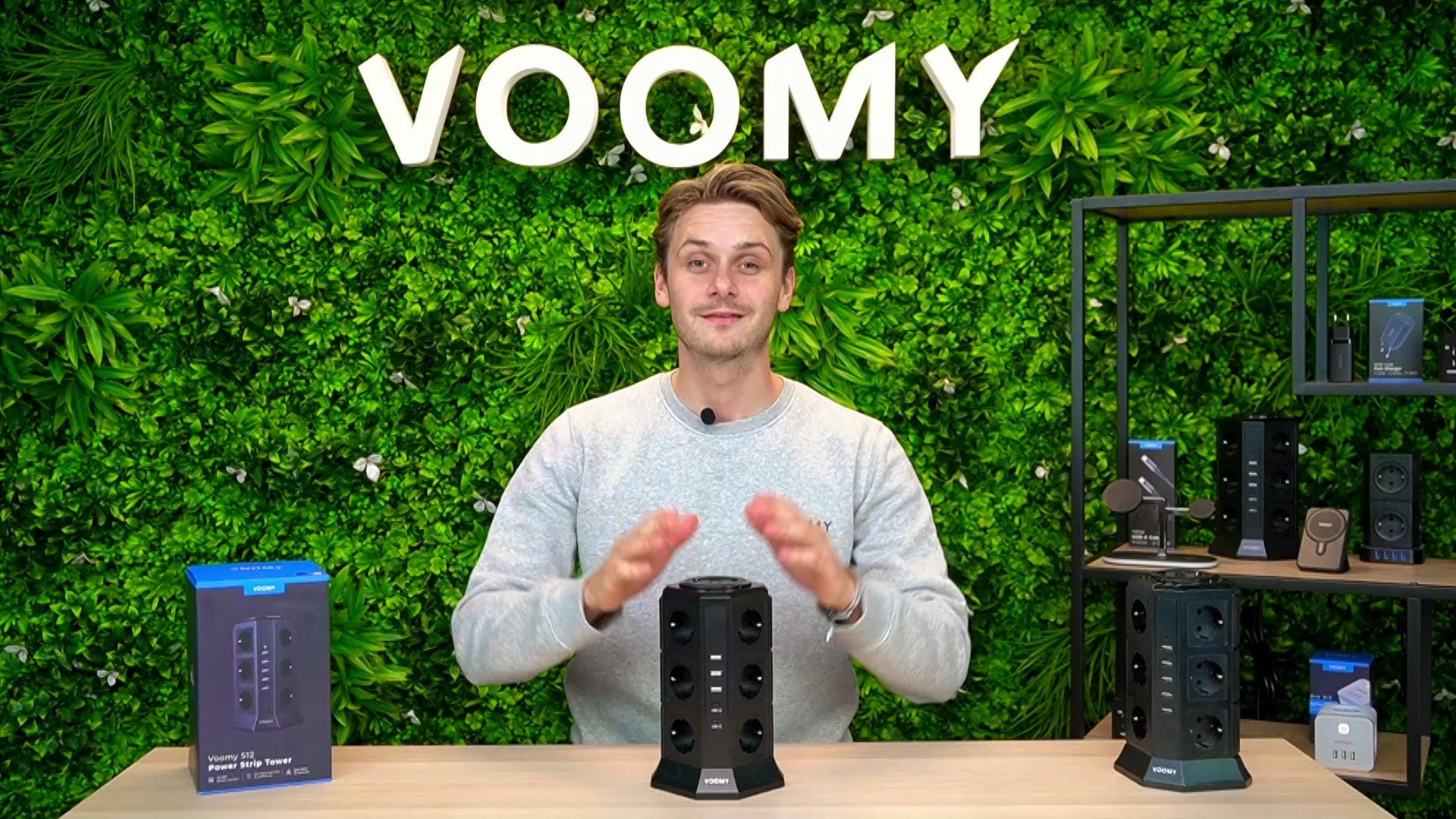 In deze video leggen we de Voomy Power S12-C stekkertoren uit